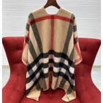 Burberry classic cashmere reversible shawl_ 100% cashmere