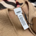 Burberry classic cashmere reversible shawl_ 100% cashmere