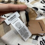 Burberry iconic badge shawl neck dual-use 70% wool ➕ 30% mulberry silk