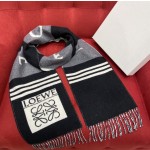 𝐋𝐎𝐄𝐖𝐄 Preppy Scarf_Same style 90% wool 10% cashmere