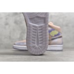 Air Jordan 1 MiD Silver Pink