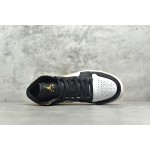 Air Jordan 1 MiD Black and Yellow