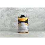 Air Jordan 1 MiD Black and Yellow