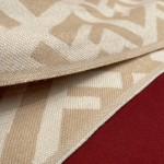 𝐅𝐞𝐧𝐝𝐢 Double-sided Cashmere Scarf with Big Tassel and Big Logo 100% Cashmere