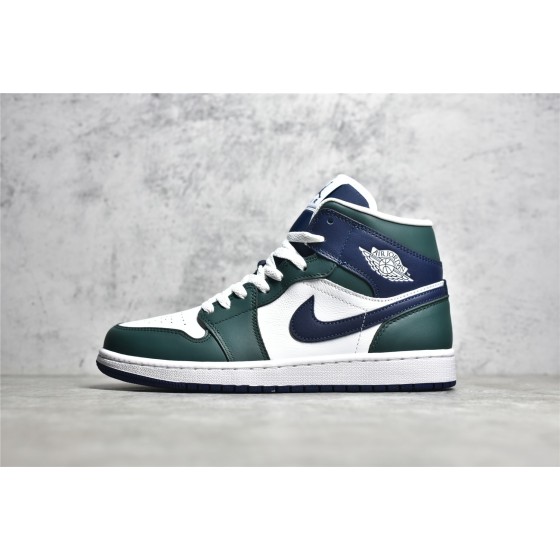 Air Jordan 1 MiD Blue Green