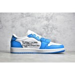 Air Jordan AJ1 Low Blue & White