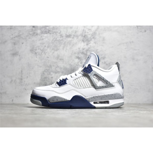 Air Jordan 4 Retro White Blue