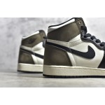 Air Jordan 1 Retro "Dark Mocha" in Small Barb/Mocha