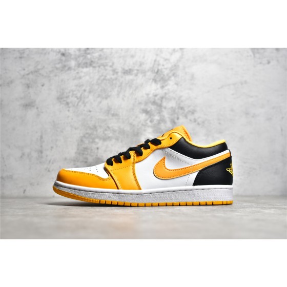 Air Jordan 1 White Yellow Black