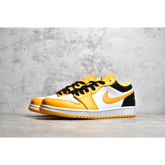 Air Jordan 1 White Yellow Black
