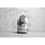 Air Jordan 4 White Cement