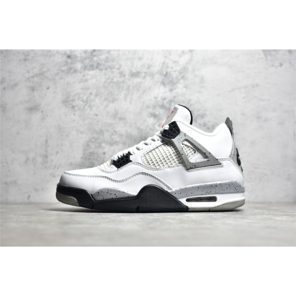 Air Jordan 4 White Cement