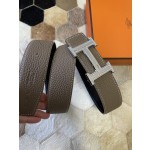 Hermes stainless steel double row diamond hanging buckle