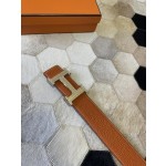 Hermes stainless steel double row diamond hanging buckle