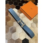 Hermes stainless steel double row diamond hanging buckle