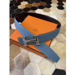 Hermes stainless steel double row diamond hanging buckle