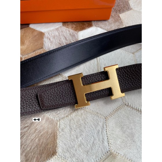 Hermes Men's Reversible Leather Belt
