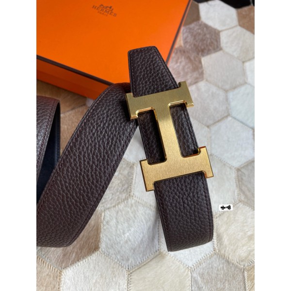 Hermes Men's Reversible Leather Belt