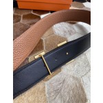 Hermes Men's Reversible Leather Belt