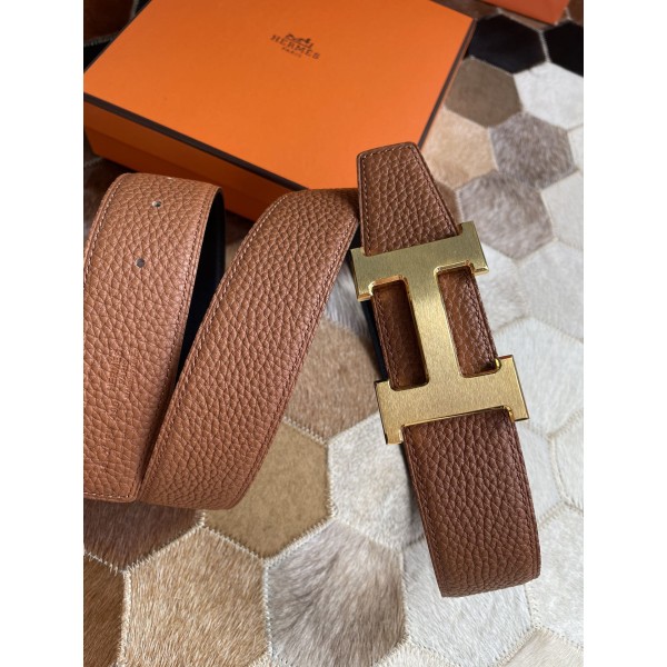 Hermes Men's Reversible Leather Belt