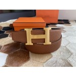Hermes Men's Reversible Leather Belt