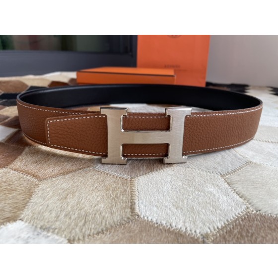 Hermes Men's Reversible Leather Belt