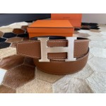 Hermes Men's Reversible Leather Belt