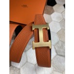 Hermes Men's Reversible Leather Belt