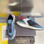 【Valentino】𝟐𝟎𝟐𝟏/𝐒𝐒 𝐧𝐞𝐰  Valentino new NETRUNNER series casual air cushion sports shoes
