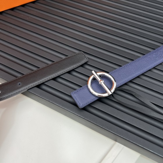 Hermes Reversible Belt in Swift and Epsom Calfskin