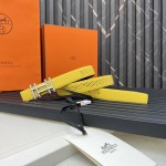 Hermes Reversible Belt in Swift and Epsom Calfskin