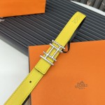 Hermes Reversible Belt in Swift and Epsom Calfskin