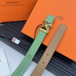 Hermes Reversible Belt in Swift and Epsom Calfskin