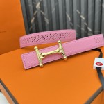 Hermes Reversible Belt in Swift and Epsom Calfskin