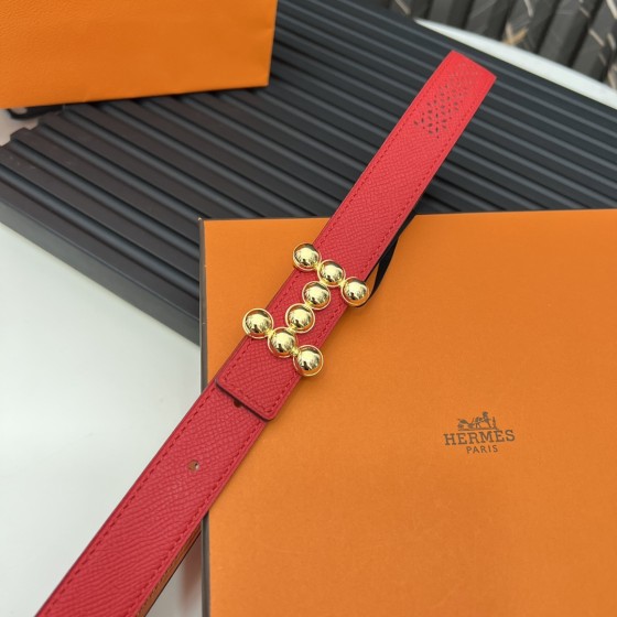 Hermes Reversible Belt in Swift and Epsom Calfskin