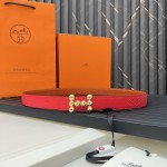 Hermes Reversible Belt in Swift and Epsom Calfskin