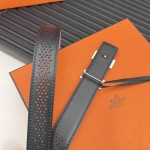 Hermes Reversible Belt in Swift and Epsom Calfskin