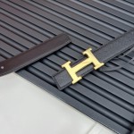 Hermes Reversible Belt in Swift and Epsom Calfskin