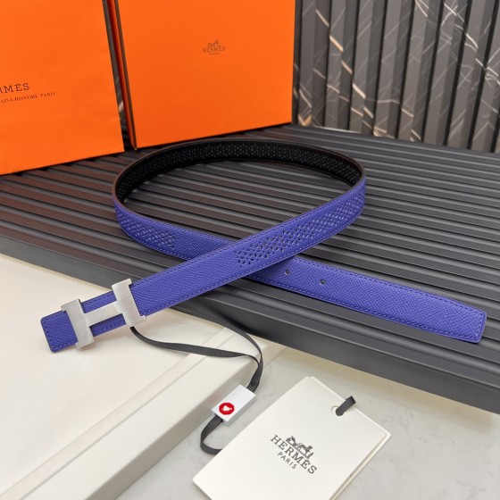 Hermes Reversible Belt in Swift and Epsom Calfskin