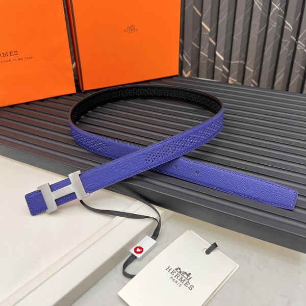 Hermes Reversible Belt in Swift and Epsom Calfskin