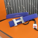Hermes Reversible Belt in Swift and Epsom Calfskin
