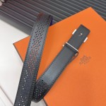 Hermes Reversible Belt in Swift and Epsom Calfskin