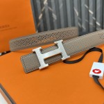 Hermes Reversible Belt in Swift and Epsom Calfskin