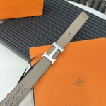 Hermes Reversible Belt in Swift and Epsom Calfskin