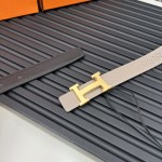Hermes Reversible Belt in Swift and Epsom Calfskin