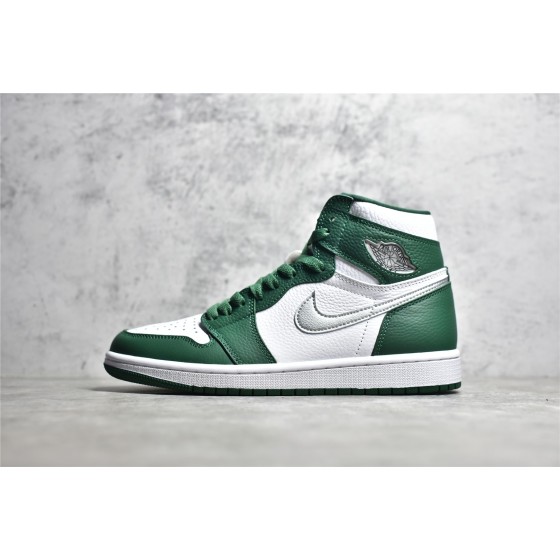 Air Jordan 1 AJ1 White Green Toe