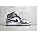 Air Jordan 1 "Pass The Torch" Leonard White Silver Plated