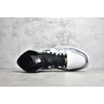 Air Jordan 1 "Pass The Torch" Leonard White Silver Plated
