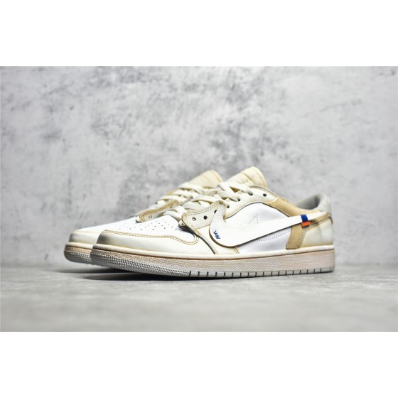 Air Jordan 1 low deconstructed yellow