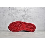 Air Jordan 1 MiD Black and Red Toe